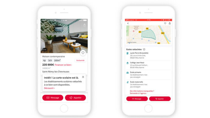 SeLoger intègre la carte scolaire à ses annonces