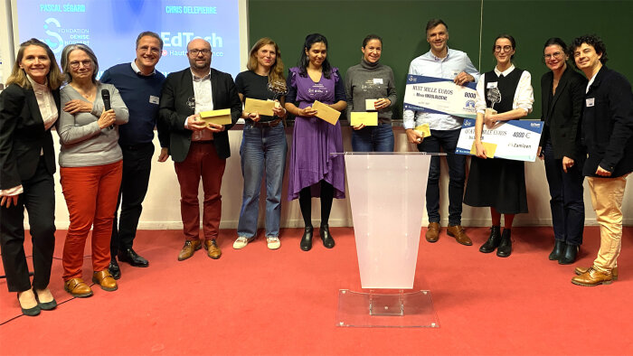 La remise des prix s’est déroulée le 7 décembre à l’école d’ingénieurs Junia, à Lille. - © D.R.