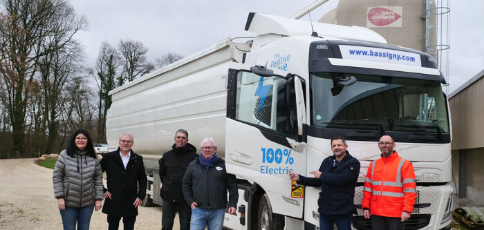 Terre comtoise teste le transport électrique pour l’alimentation animale
