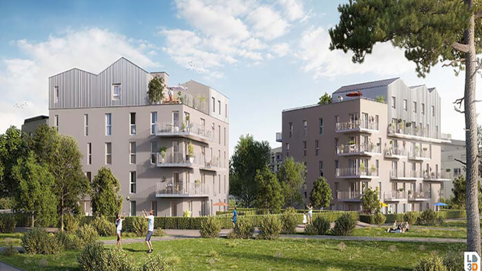 Programme de Bouygues Immobilier Folissime, à Caen. - © D.R.