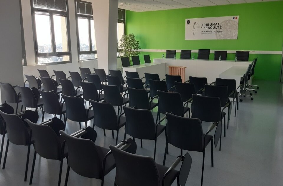 Le tribunal pédagogique caennais accueillera magistrats, avocats et greffiers. - © Université Caen Normandie