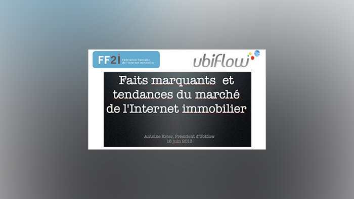 Immobilier en ligne : les tendances 2013
