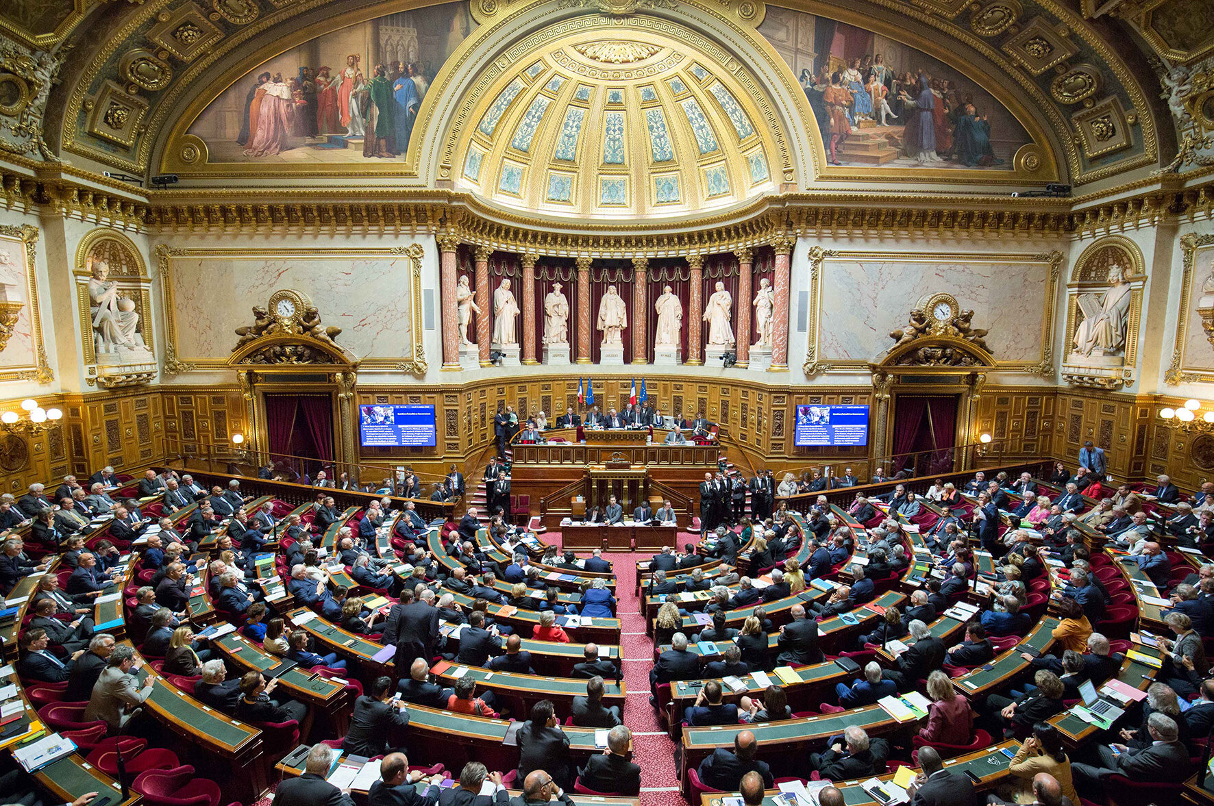 Le Sénat a réalisé une mission d’information sur la vie étudiante en 2021. - © Sénat