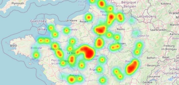 Vigie Virose : baisse de la pression pucerons au niveau national sauf dans le Sud Ouest