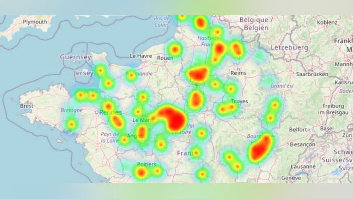 Vigie Virose : baisse de la pression pucerons au niveau national sauf dans le Sud Ouest