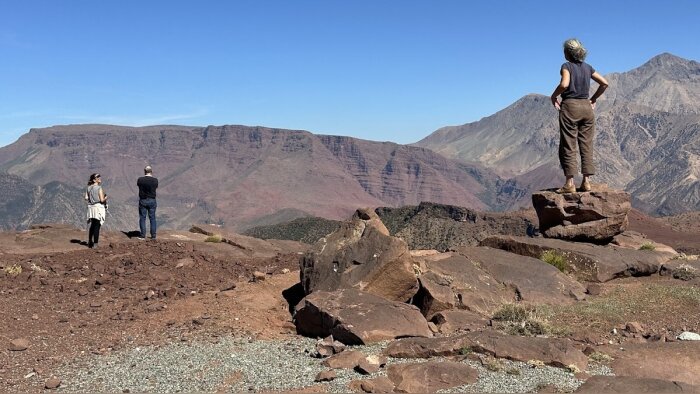 Alessia Lefébure a été profondément marquée par sa visite agronomique du Moyen Atlas au Maroc. - © D.R.