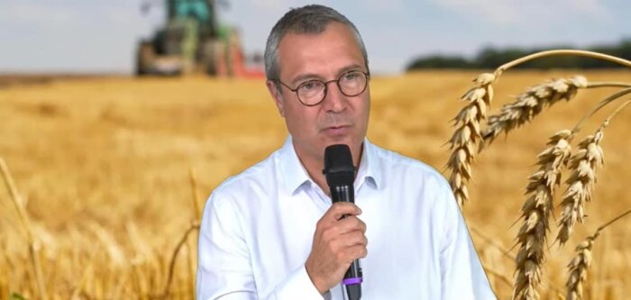 Jean-Jacques Pons, directeur de BASF France - Division Agro, et ses collaborateurs ont présenté à la - © D.R.