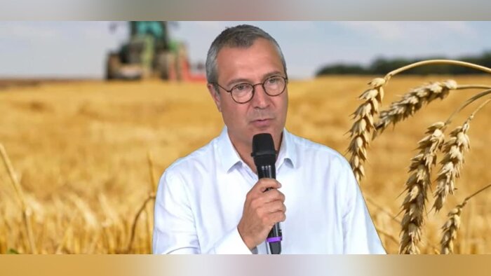 Jean-Jacques Pons, directeur de BASF France - Division Agro, et ses collaborateurs ont présenté à la - © D.R.