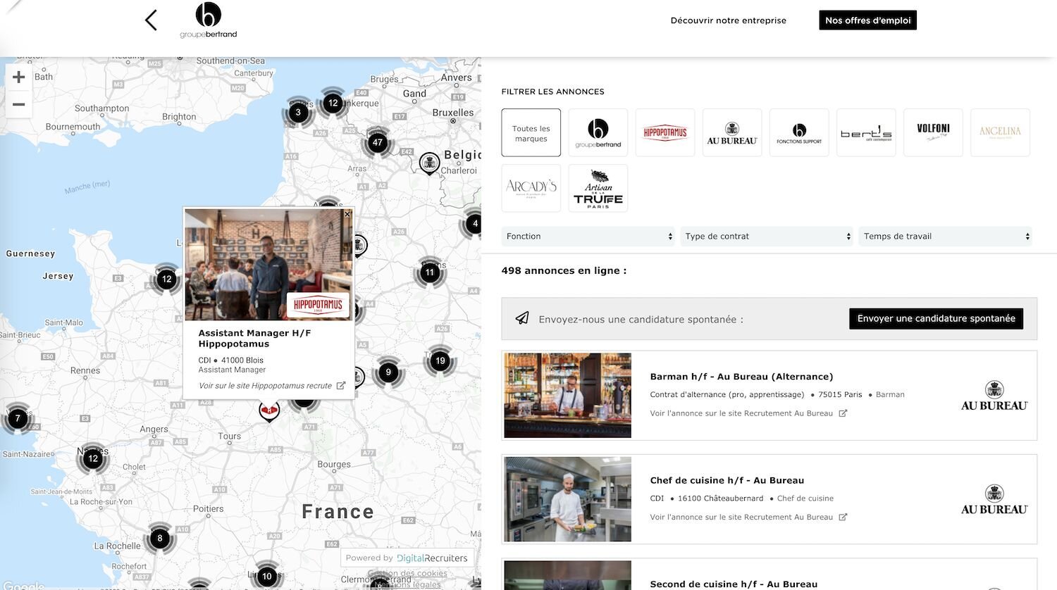 Cas d’usage pour le Groupe Bertrand - © D.R.