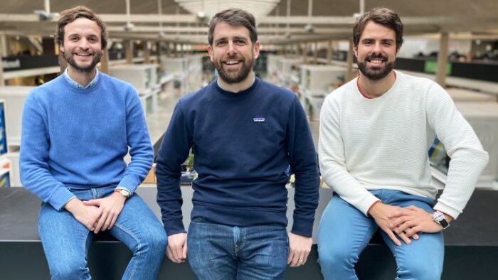 Les 3 cofondateurs de Jump : Thibault Coulon (COO), Nicolas Fayon (CEO) et Maxime Bouchet (CRO) - © D.R.
