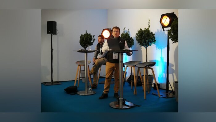 Damien Cariou, fondateur de SynDev, a présenté l’OAD SynApps lors du Sival 2024. - © D.R.
