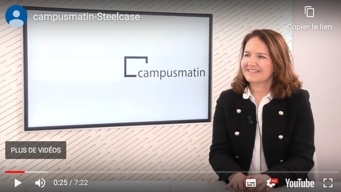 Sandrine Cardinale, Steelcase Education - © Campus Matin