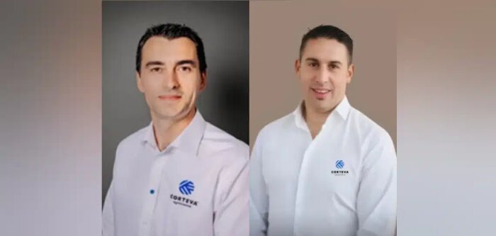 Nicolas Perraud à gauche, Lionel Bazet à droite - © Corteva - © D.R.