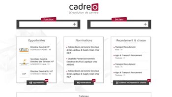 RegionsJob lance un site dédié aux cadres : Cadreo - © D.R.