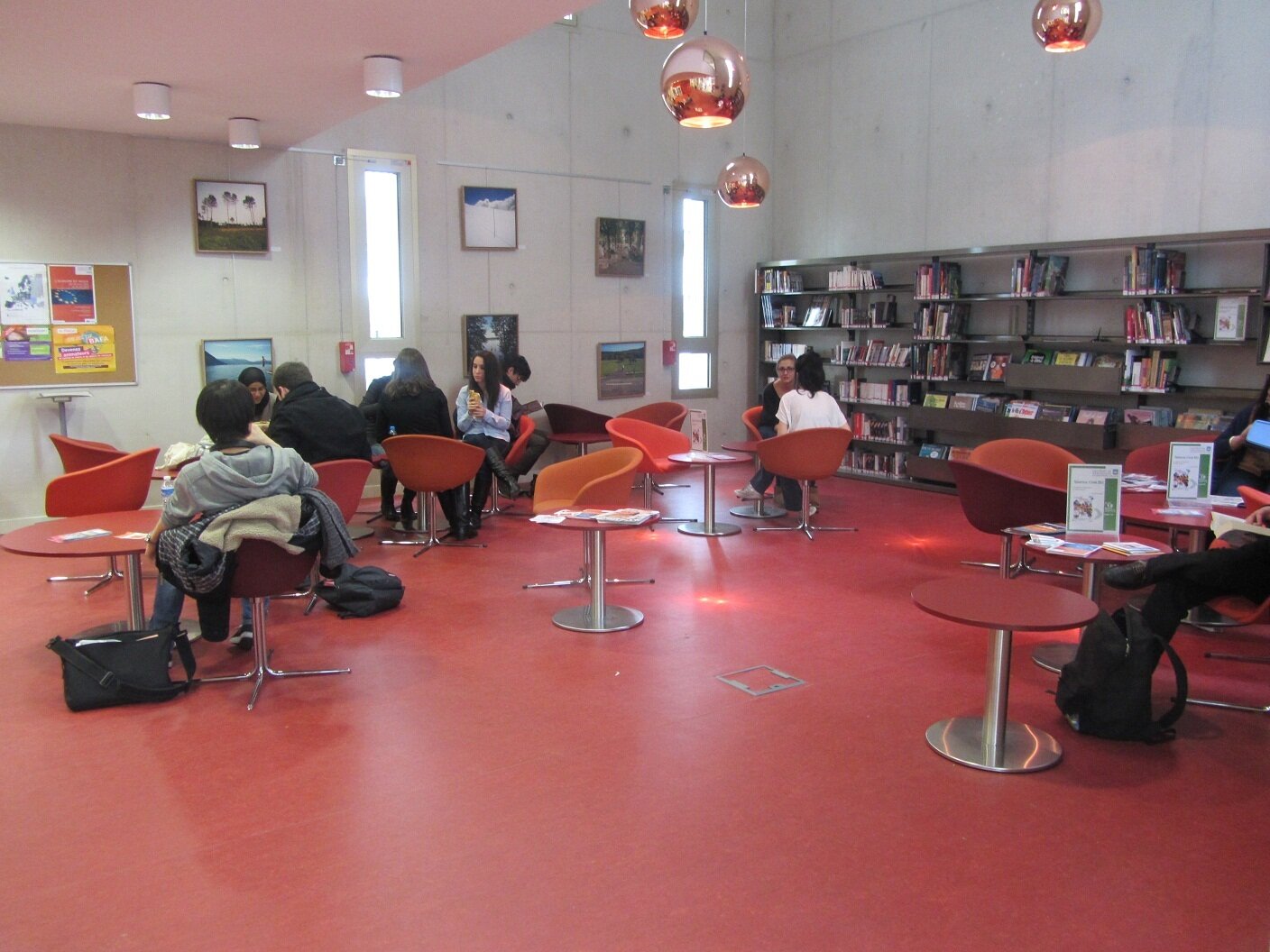 La cafet’ est conçue comme un lieu d’échange et de partage - © D.R.