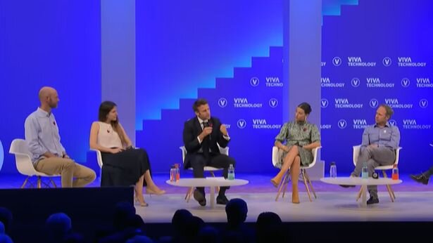 Emmanuel Macron : intervention sur VivaTech 2022 - © D.R.