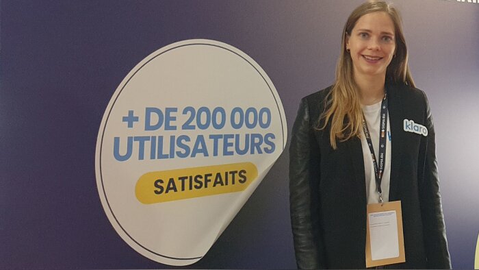 Gabrielle Sergent, cofondatrice de Klaro (Salon Solutions RH 2025) - © D.R.