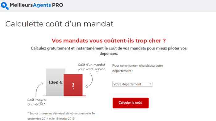 Pour un nouveau mandat signé, combien d’euros dépensés ?