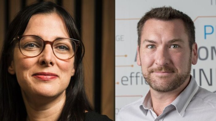Groupe Fauché : Céline Fernandez (Communication), Sylvain Maréchal (Recrutement) - © D.R.