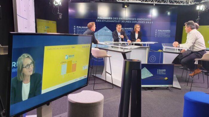 Danone, L’Oréal, Google leaders : Palmarès des entreprises préférées des étudiants et jeunes diplômés - © D.R.