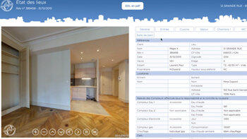 La photo panoramique très haute résolution au service de l’état des lieux locatif - © D.R.