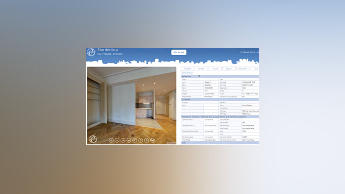 La photo panoramique très haute résolution au service de l’état des lieux locatif