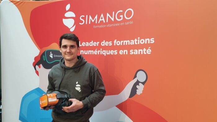 Salon Virtuality 2022 : Vincent-Dozhwal Bagot, président et cofondateur de Simango - © D.R.