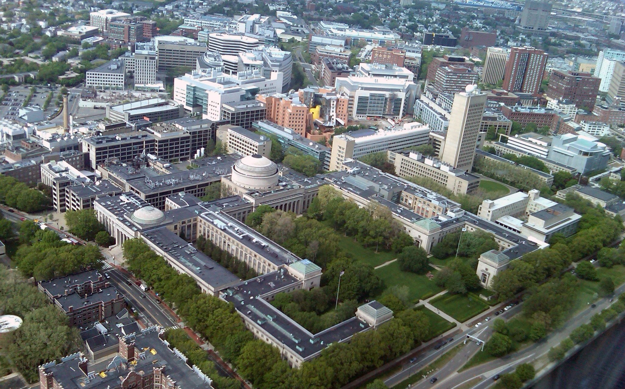 Vue aérienne du campus du MIT - © DrKenneth