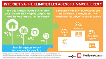 Internet peut-il remplacer les agences immobilières ? - © D.R.