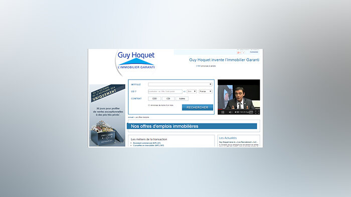 Guy Hoquet continue à recruter massivement en CDI