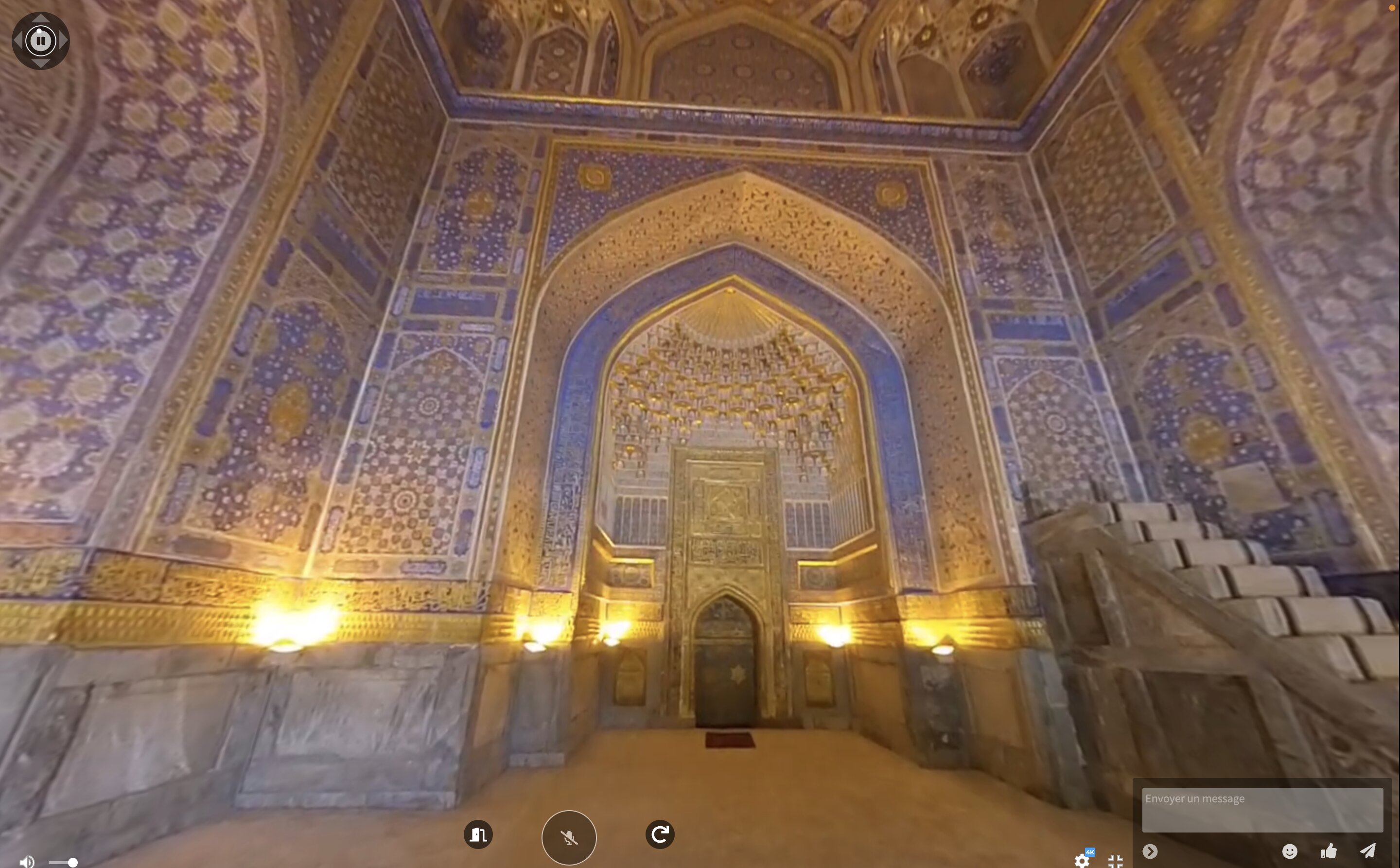 En Ouzbékistan, à Samarcande, avec My Tour Live.  - © D.R.