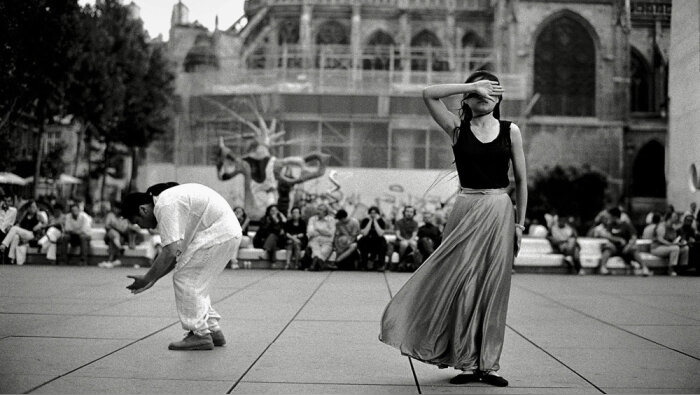 Après avoir exercé dans le marketing et les RP, Won Kim s’est lancé dans le mime corporel. - © D.R.