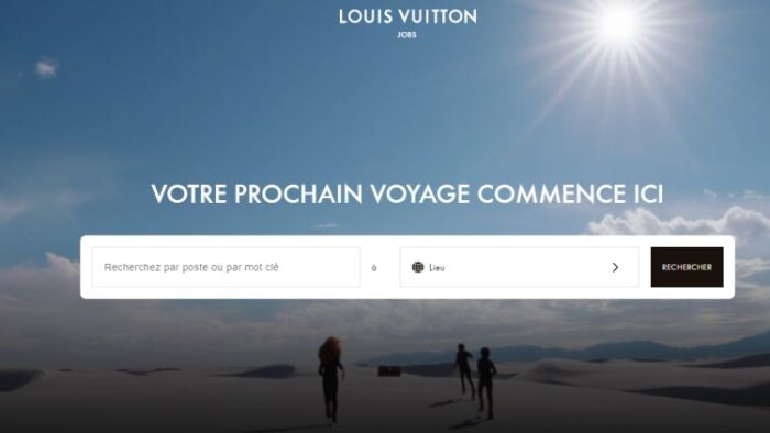 Louis Vuitton Jobs : lancement du nouveau site carrière de la Maison du groupe LVMH - © D.R.