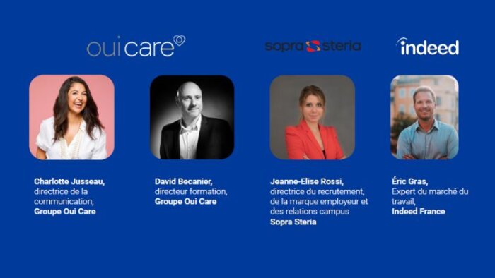 Webinar Indeed en replay : la marque employeur avec Sopra Steria et Groupe Oui Care (18 avril 2023) - © D.R.