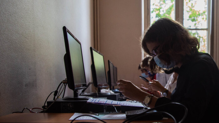 Mines ParisTech-PSL, le 31 août 2020, les élèves de première année font leur rentrée. - © Mines ParisTech / Stéphane Boda 2020