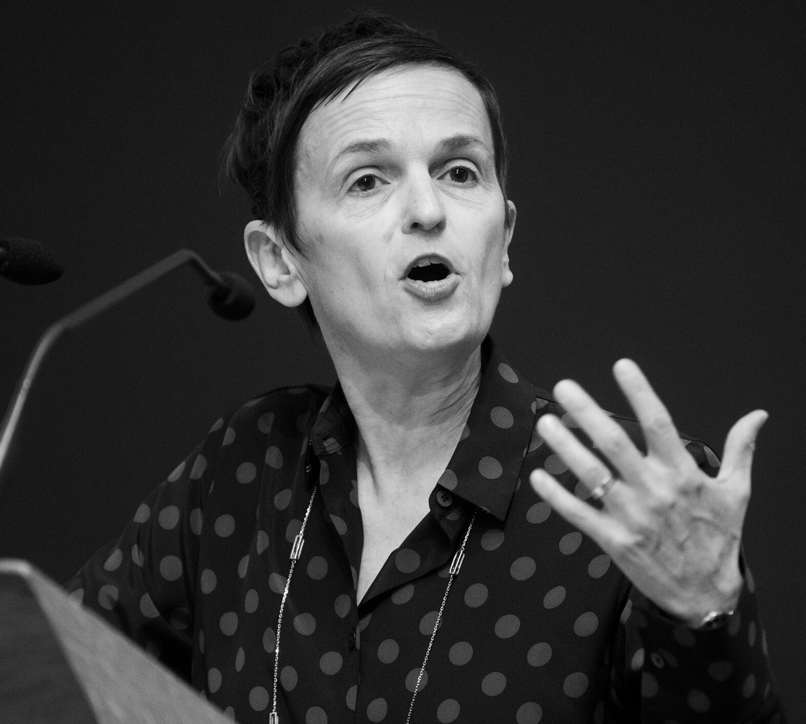 Directrice de l’Office français d’intégrité scientifique (OFIS) depuis avril 2021, Stéphanie Ruphy est également professeure de philosophie des sciences à l’ENS-PSL. - © Benjamin Girette, Ofis