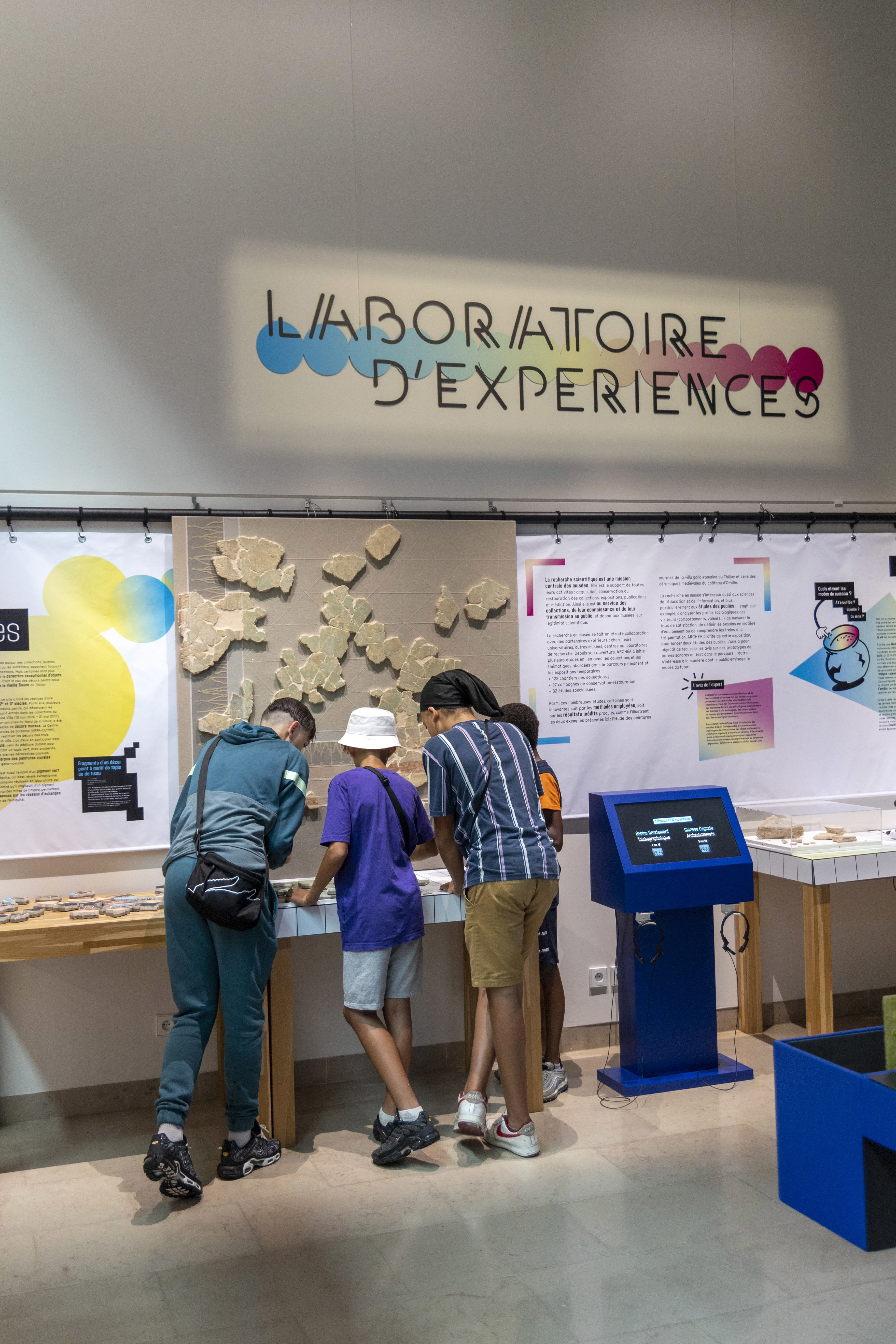 Inauguration de l’exposition Archéa’lab au musée Archéa. - © Jean-Yves Lacôte