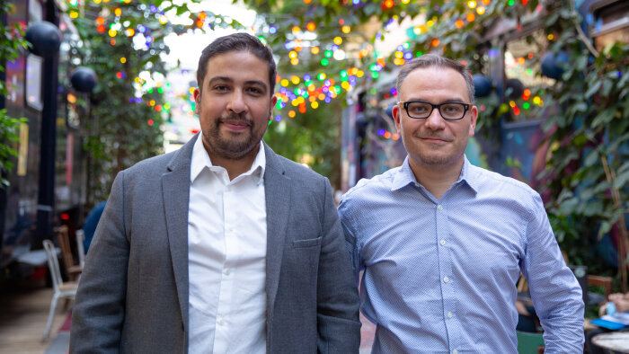 Ali El Hariri et Maxence Lérigner, cofondateurs de BulldozAIR - © Margaux Demaria