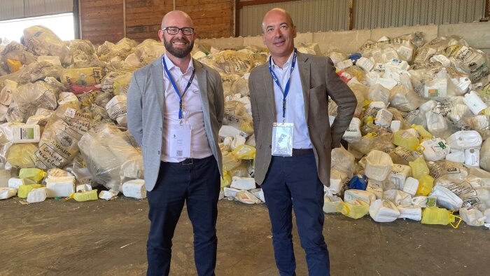 Ronan Vanot, directeur général, et Christophe Grison, président d’Adivalor - © Adivalor