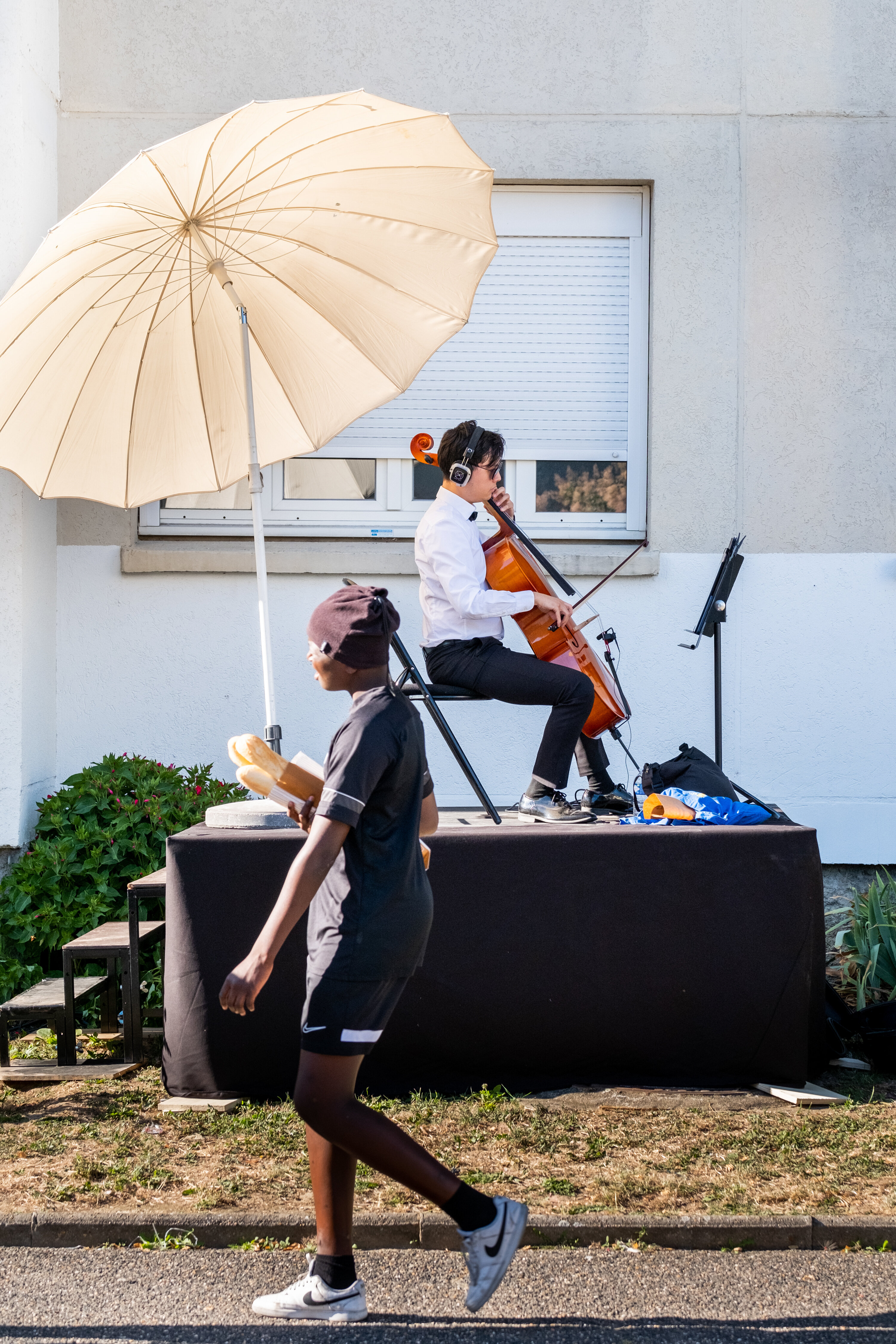 Pendant « Grand Ensemble » à Pontoise. - © MARC CHESNEAU