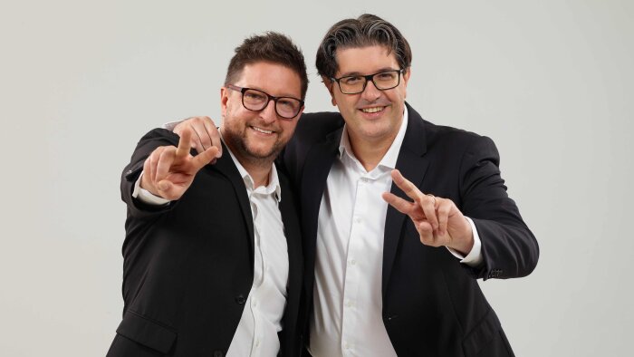 Frédéric Ibanez et Nicolas Fratini, cofondateurs de la société. - © D.R.