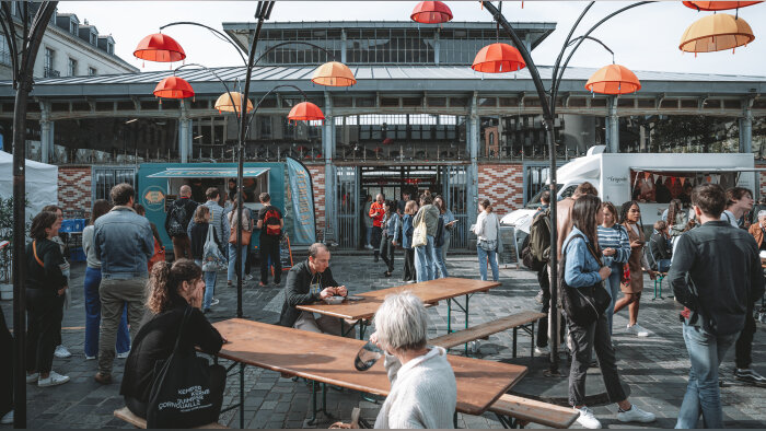 Le forum rennais a réuni 4300 visiteurs, dont 2500 étudiants. - © Séisme Grand Ouest/Chateau