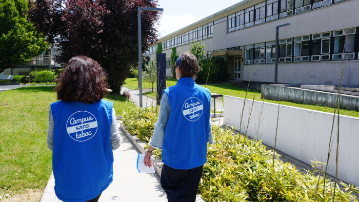 Seuls 30 % des personnels étaient favorables au campus sans tabac à son lancement à l’EHESP. - © EHESP