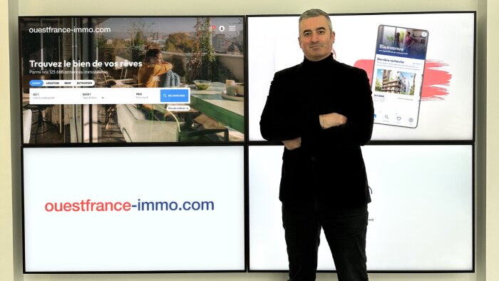 Cyrille Kittel, directeur de Ouest France Immo - © D.R.