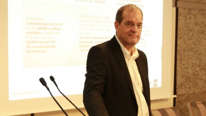 Jean-François Lecuyer, secrétaire général à la CFE-CGC Commerce et Services - © D.R.