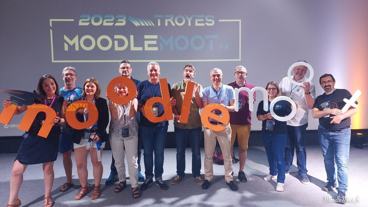 L’édition 2023 du MoodleMoot a eu lieu à l’Université de technologie de Troyes du 5 au 7 juillet. - © MoodleMoot