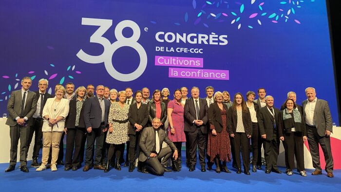 Congrès CFE-CGC de Tours : élections de 9 secrétaires nationaux et 20 délégués nationaux - © D.R.
