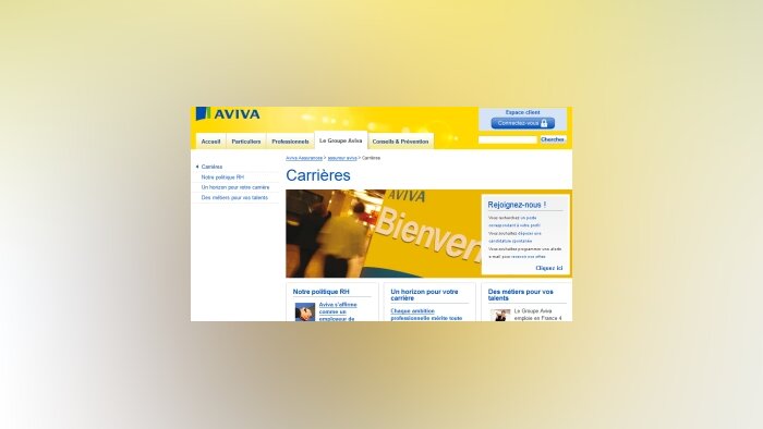 Aviva passe à la version mobile