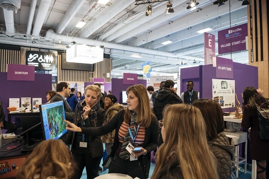 Le salon Educatech s’est déroulé du 30 novembre au 2 décembre à Paris. - © Weyou group