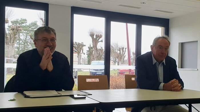François Renaud, dirigeant des Ets Renaud, et son frère Christophe Renaud - © COC